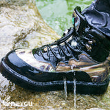 NeyGu Wading Boots with Anti-Slip Rubber Sole (Camo Pattern)