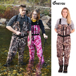 NeyGu Elite Style Breathable Waders (Max Camo Pattern)