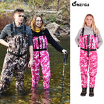 NeyGu Elite Style Breathable Waders (Pink Camo)