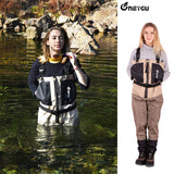 NeyGu Elite Style Breathable Waders (Solid Tan Color)