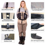 NeyGu Elite Style Breathable Waders (Solid Tan Color)