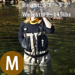 NeyGu Elite Style Breathable Waders (Solid Tan Color)