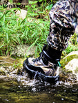 NeyGu Wading Boots with Anti-Slip Rubber Sole (Camo Pattern)