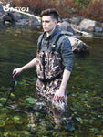 NeyGu Elite Style Breathable Waders (Max Camo Pattern)