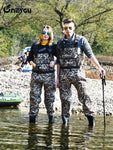 NeyGu Insultated Neoprene Waders （Grass Camo Pattern）