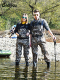 NeyGu Insultated Neoprene Waders （Grass Camo Pattern）