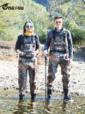 NeyGu Insulated Neoprene Waders ( Moss Rock Camo Pattern)