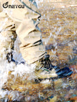 NeyGu Wading Boots with Anti-Slip Rubber Sole（Solid Green Color）sdd