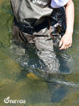 Kids Breathable Waders ( Solid Grey Color) Spring /Summer Style