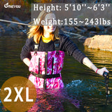 NeyGu Elite Style Breathable Waders (Pink Camo)