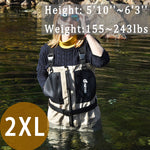 NeyGu Elite Style Breathable Waders (Solid Tan Color)