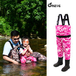 NeyGu Kids Breathable Waders (Camo Pattern), Loosen Style. sdd