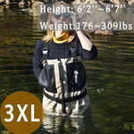 NeyGu Elite Style Breathable Waders (Solid Tan Color)