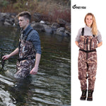 NeyGu Elite Style Breathable Waders (Max Camo Pattern)