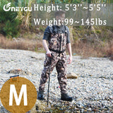 NeyGu Elite Style Breathable Waders (Max Camo Pattern)