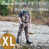 NeyGu Elite Style Breathable Waders (Max Camo Pattern)